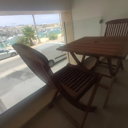 Aquamarine Sea Front - Elevated Ground Floor With Balcony And Yard Marsaskala